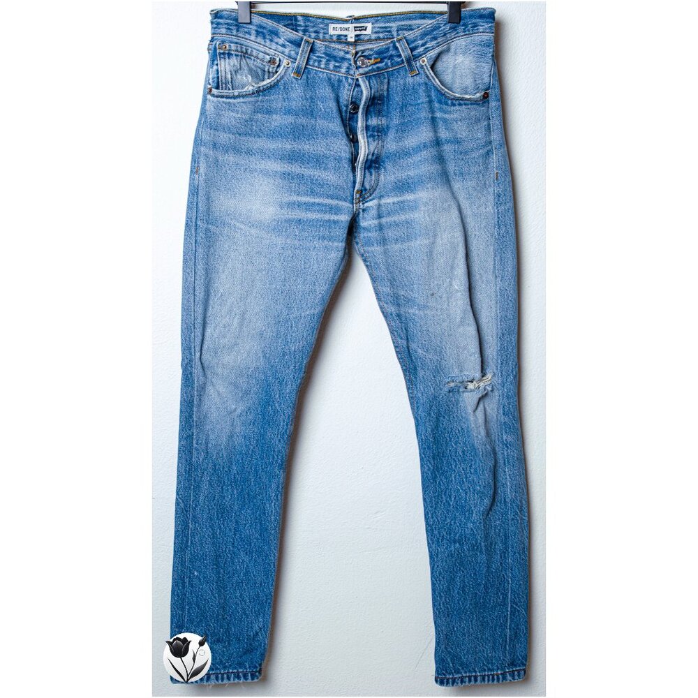 RE/DONE x Levi’s 26 Women’s Relaxed Straight Jeans Vintage Made in USA